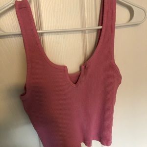 pacsun pink tank top